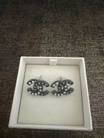 Vintage Chanel CC Logo Earrings - Chic & Timeless Accessory!