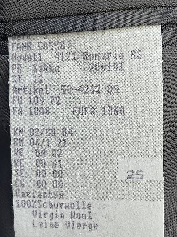 Completi: NEW - CERRUTI ANZUG  – Usato da Spiez venduto da 7Sevenup 2