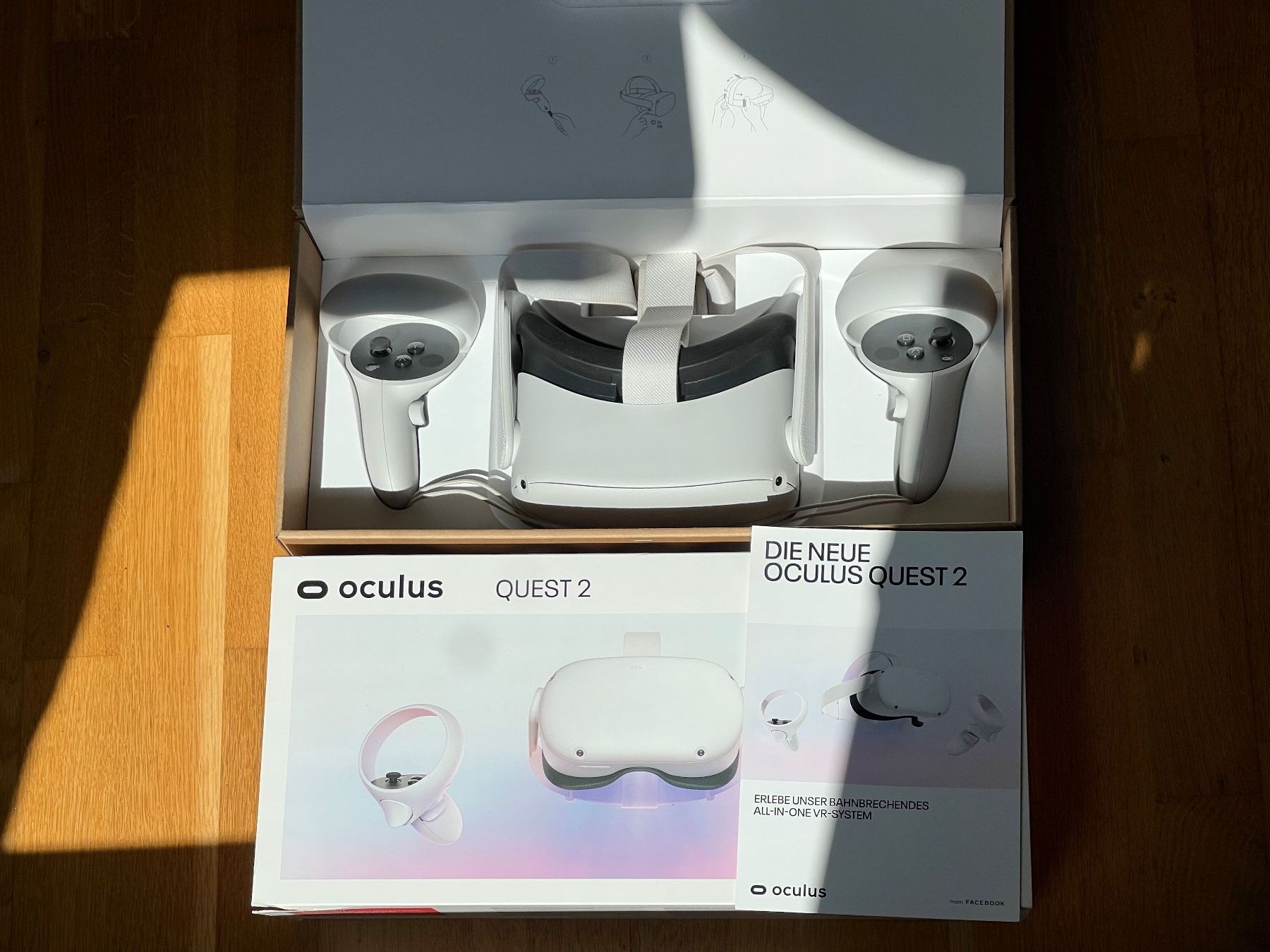 Meta VR Brille: OCULUS Meta Quest 2 128 GB mit Tragetasche + Fit Pack – Neu (gemäss Beschreibung) aus Zürich von PJKlingel 3