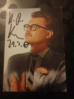Heinz Rudolf Kunze - handsigniert Autogrammkarte