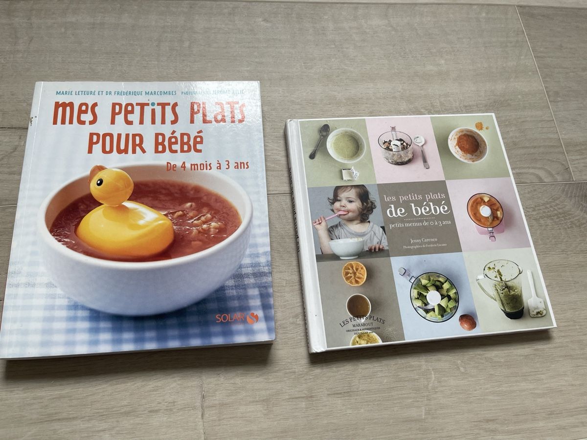 Libri: 2 livres recettes bébé 0 à 3 ans – Usato da Schlieren venduto da Keluwei