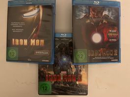 Marvel | Iron Man 1-3, Blu-ray & Steelbook