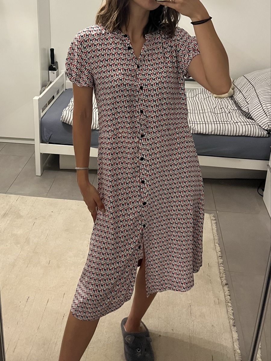 Tommy Hilfiger Vestiti: Robe élégante de Tommy Hilfiger taille S/M en viscose – Nuovo (secondo la descrizione) da Aigle venduto da sow_m7gm 5