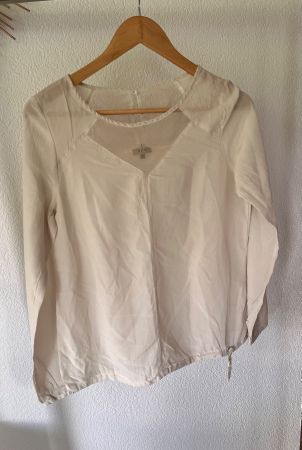 Langarm-Bluse von Nile, Grösse XS