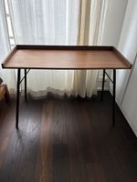 Pult Pultschreibtisch Holzoptik Metallbeine schmal