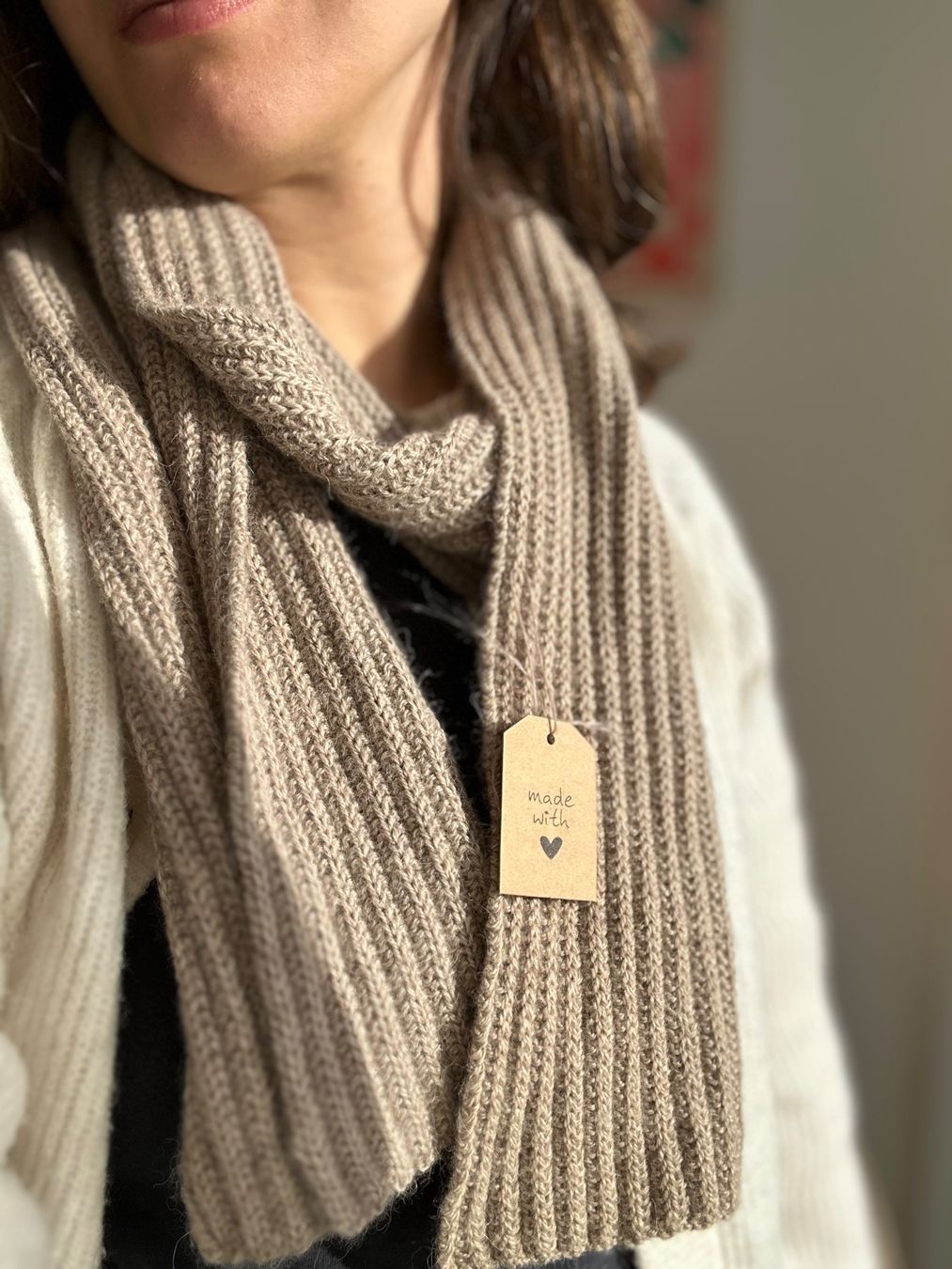 Foulards, Tücher & Schals: Handgestrickter Schal aus Alpaka Wolle – Neu (gemäss Beschreibung) aus Ormalingen von nude.knits 2
