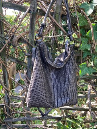 Reptiles House Tasche / Leder metallic /Kaufdatum 18.07.2026