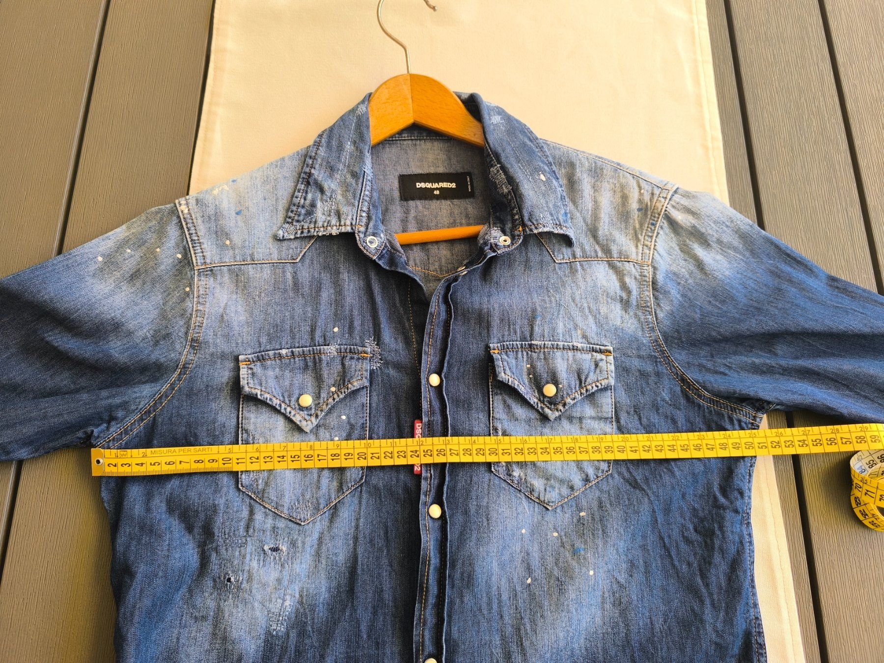 Dsquared2 Camicie: Jeans hemt Dsquared2 TG 48 – Nuovo (secondo la descrizione) da Oensingen venduto da Outlet_Super_Sale 2