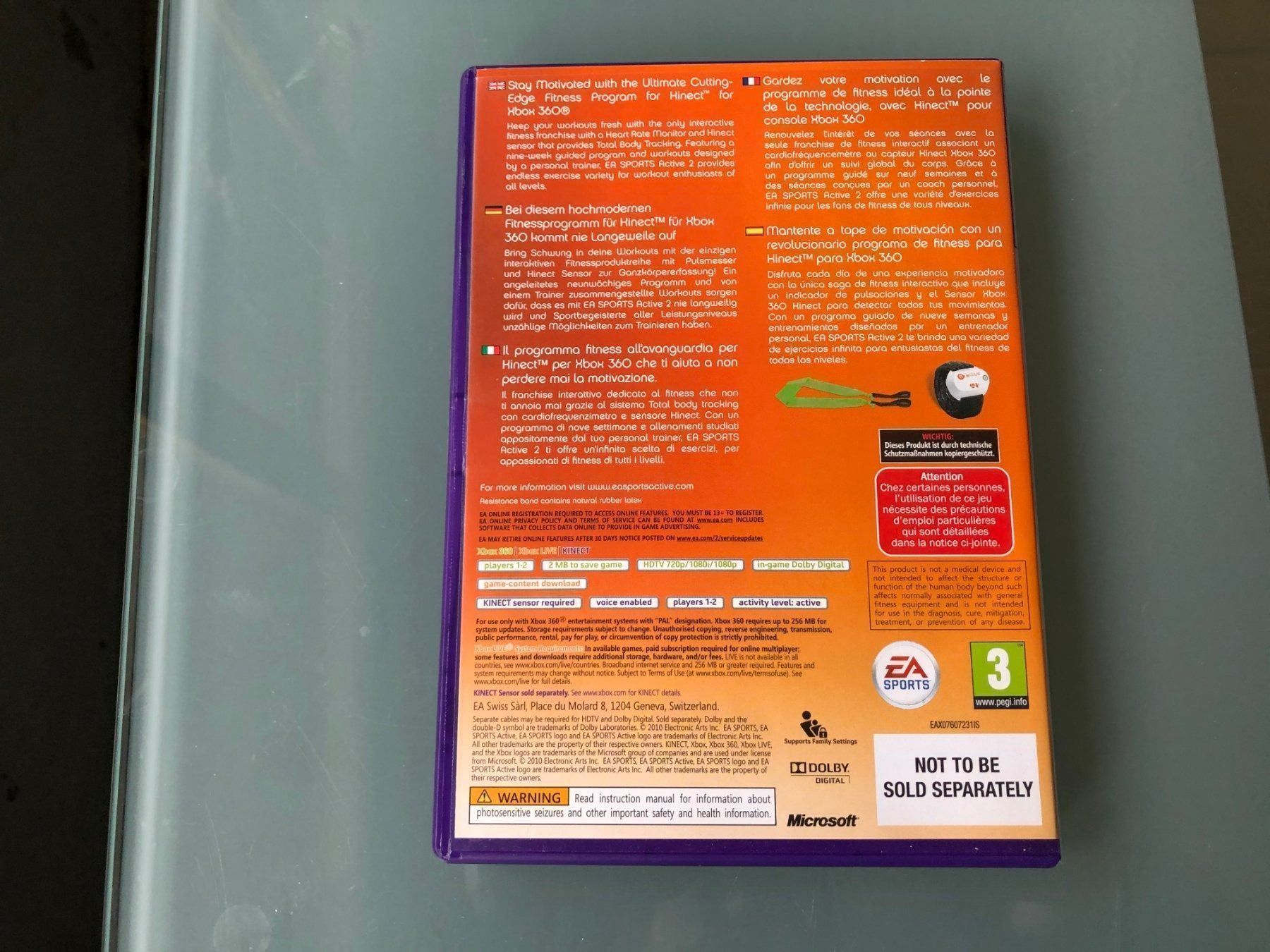 Microsoft Giochi: Xbox 360 Kinect (Active 2) Fitness – Usato da Arisdorf venduto da comestibles 2
