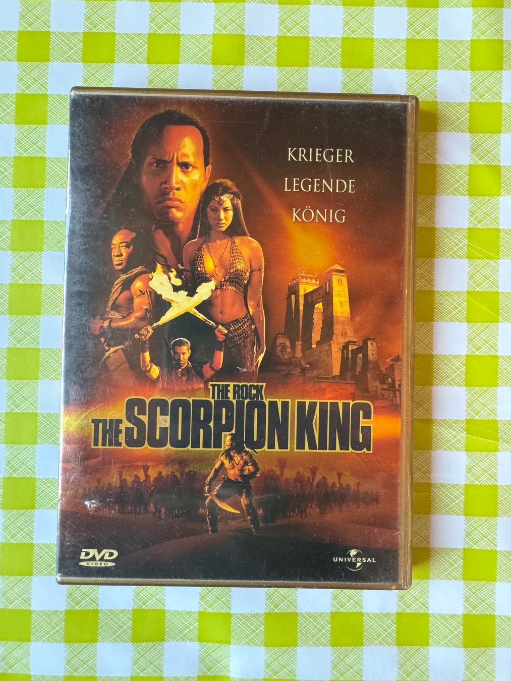 Tutti i DVDs: The Scorpion King - The Rock - DVD – Usato da Giswil venduto da michivonah