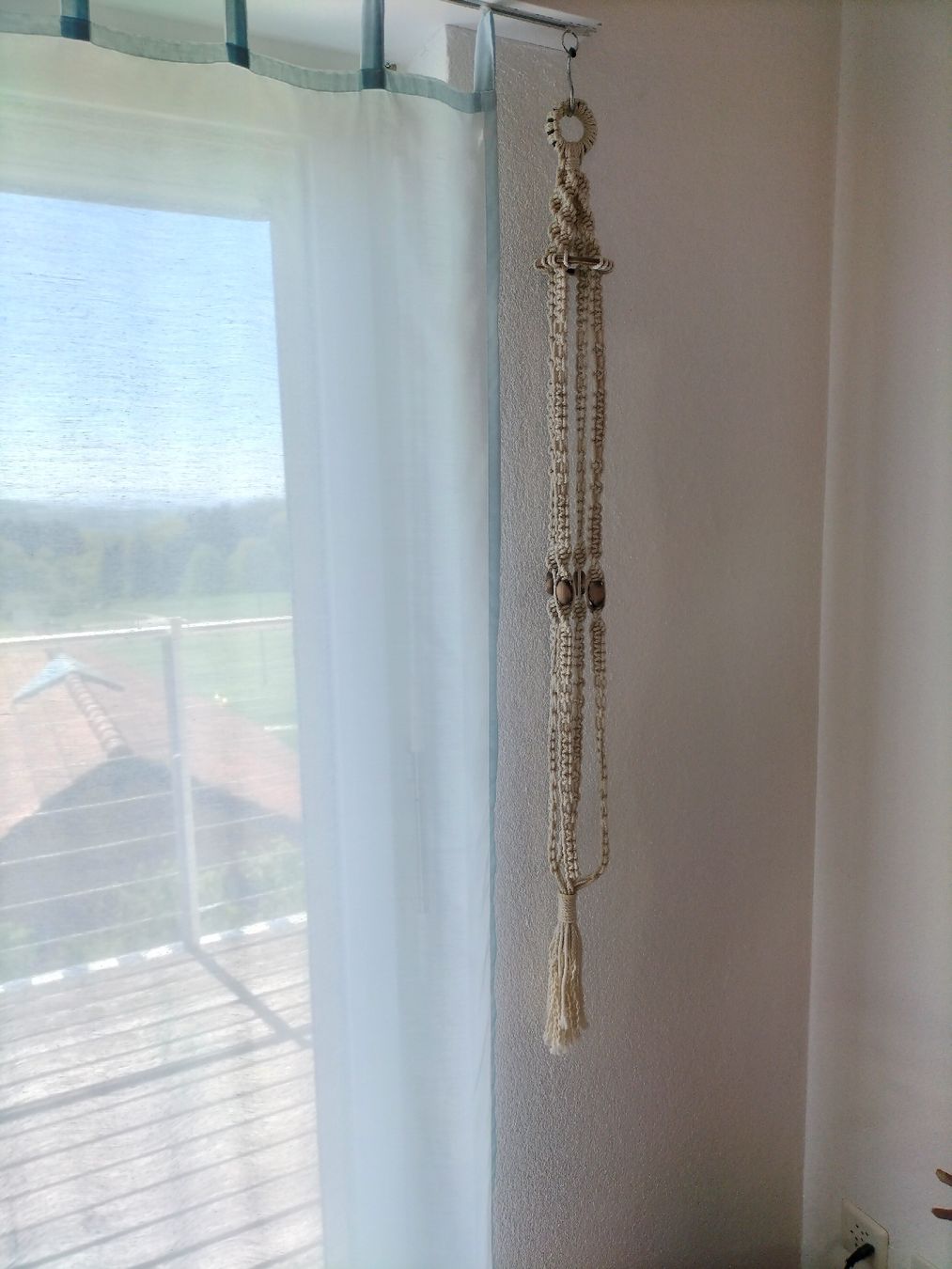 Tutte le decorazioni: Makramee-Blumenampel,  Handarbeit – Usato da Innerberg venduto da simon30432 1