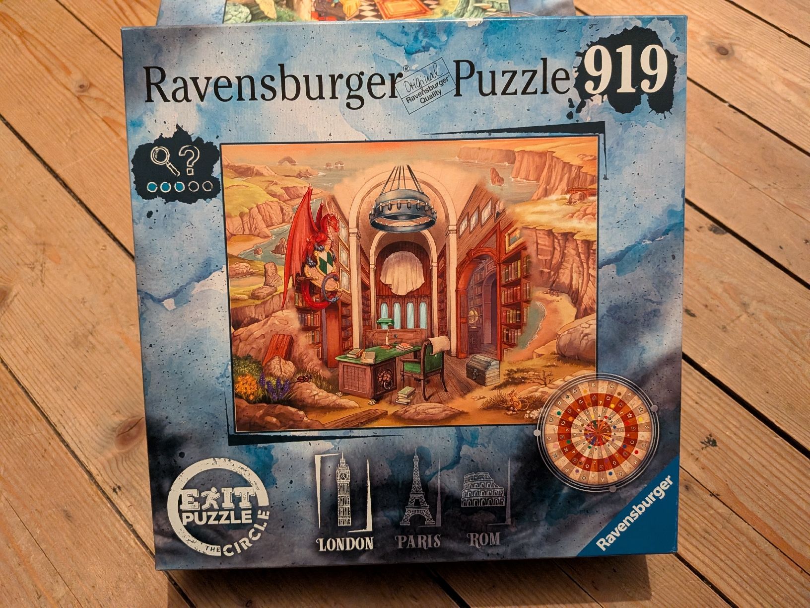 Puzzle: Ravensburger Exit Circle Puzzle Set Rom London Paris 3 Stück – Usato da Uznach venduto da Chalesanda 1