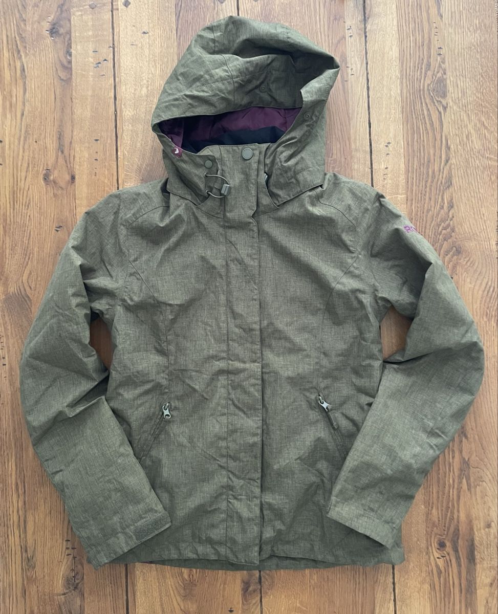 Roxy Giacche: Veste de ski ROXY  vert olive, taille M – Usato da Marin-Epagnier venduto da sachaechinta
