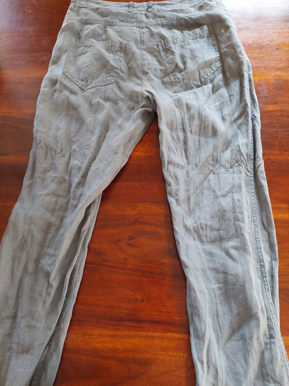 Pantaloni: Enna Leinenhose Rauchblau Grösse 36 – Nuovo (secondo la descrizione) da Beckenried venduto da Havacola 5