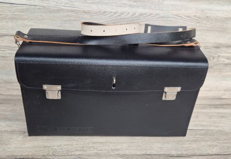 Original SBB Chefkondukteur-Tasche aus Zeugleder