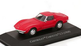 Chevrolet Corvette C3 Coupé Phase I 1967-1969 rot     1:43