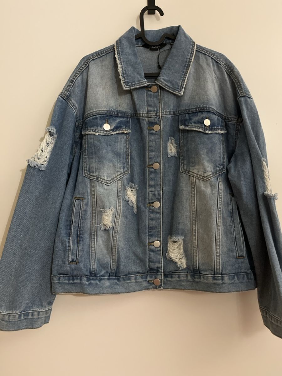 Giacche: Jeansjacke Gr.48 – Nuovo (secondo la descrizione) da Zürich venduto da Luerika