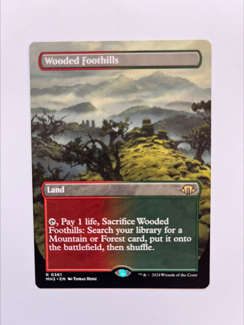 Magic The Gathering Carte collezionabili: Wooded Foothills – Nuovo (secondo la descrizione) da Lugano venduto da m_s6yq