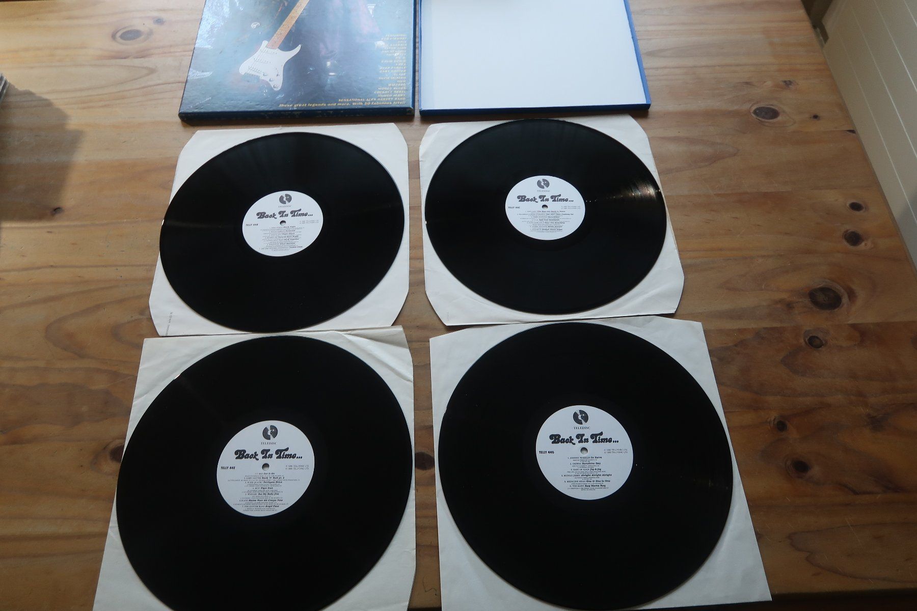 Schallplatten: BACK IN TIME - THE SOUND OF THE SEVENTIES - 4x LP BOXSET – Gebraucht aus Basel von Patiscat 4