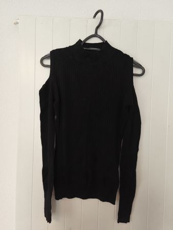 Mädchenpully, Schwarz, Grösse S, Chicoréé