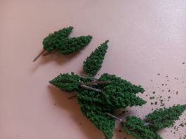 50x Miniatur-Kunstbaum 11cm - Arbre Artificiel Miniature