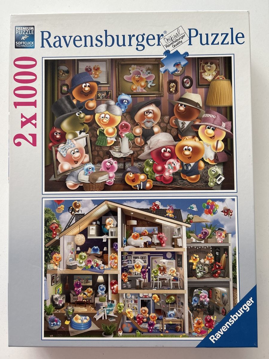 Ravensburger Puzzle: Ravensburger Puzzle 2x1000 Teile – Usato da Kreuzlingen venduto da jamie45