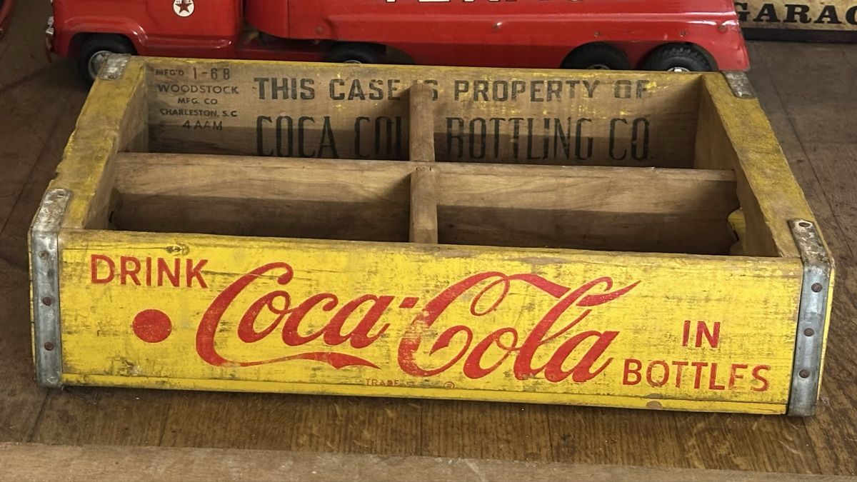 Casse di trasporto: Coca Cola Holzkiste 1960 – Usato da Muttenz venduto da topi68 1