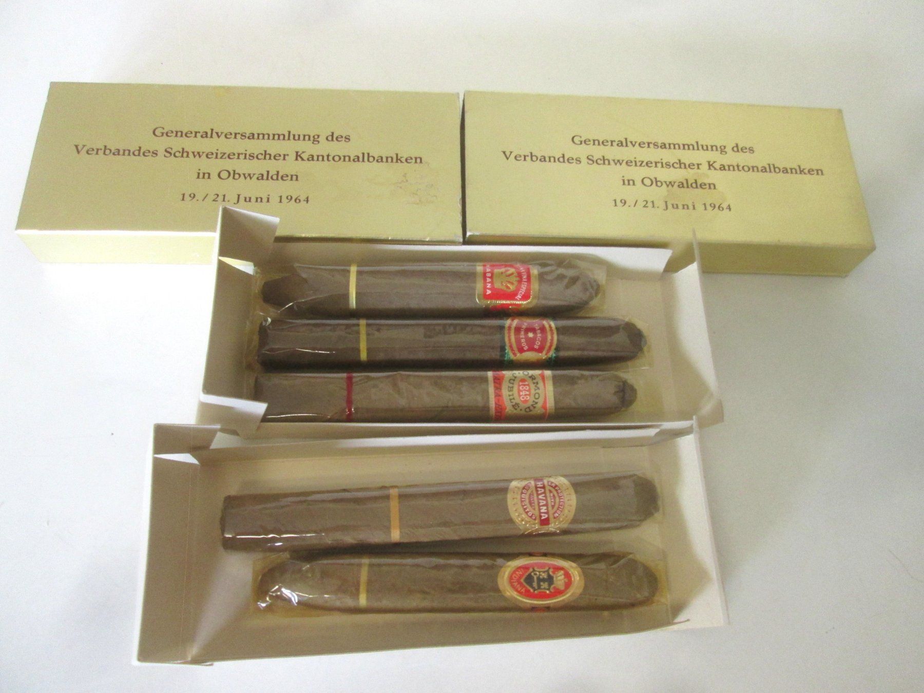 Zigarren: 5 Zigarren, 1964 – Neu und originalverpackt aus Sementina von babucia