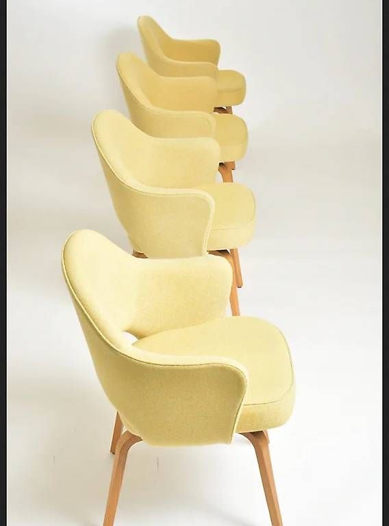 Sessel: Eero Saarinen Executive Armchair 4er Set – Gebraucht aus Zürich von IndividumCH 3