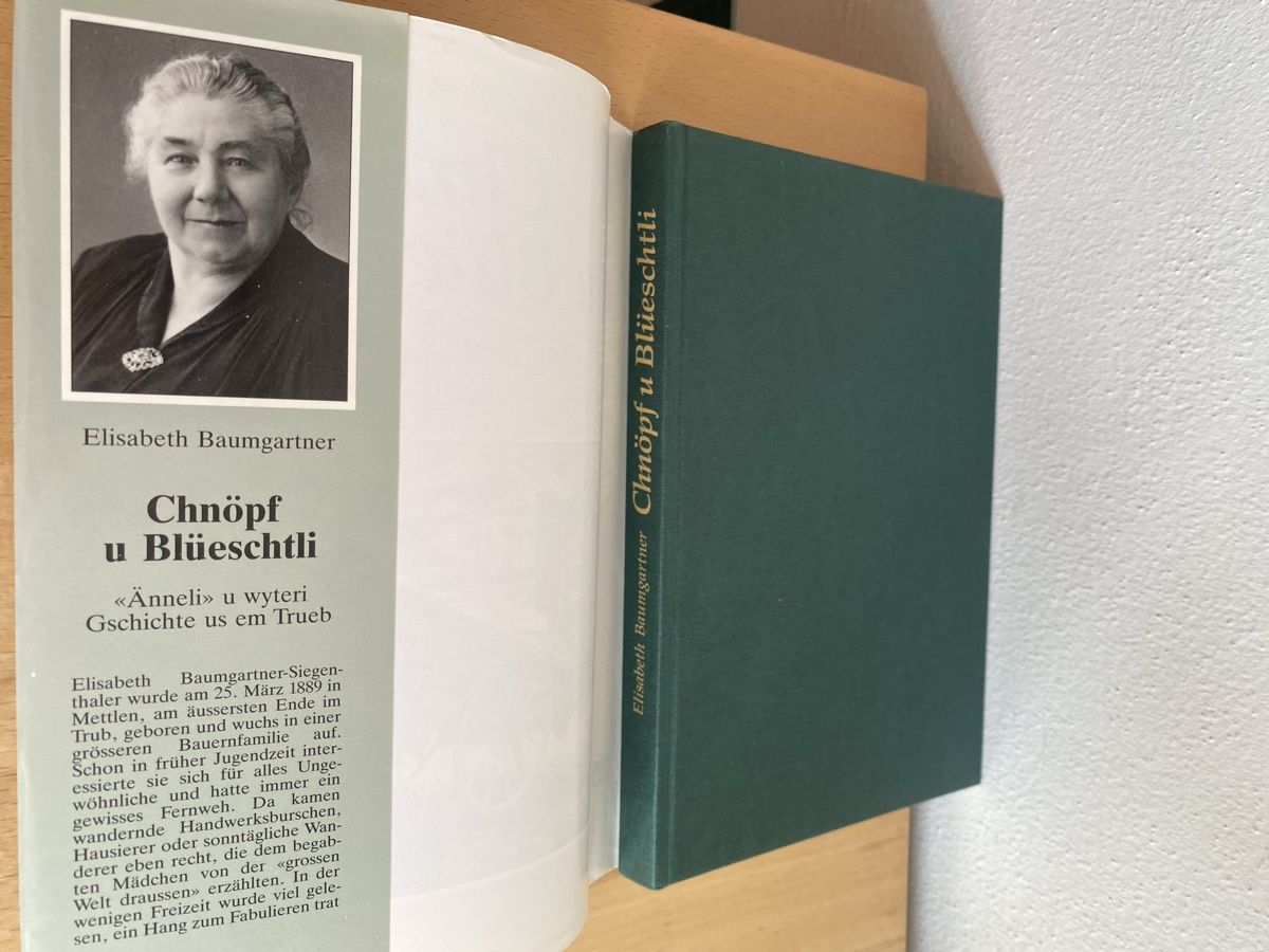 Bücher: Chnöpf u Blüeschtli - Elisabeth Baumgartner  – Gebraucht aus Schwarzenburg von Michellu 1
