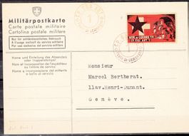 Militärpostkarte 2.Wk Mit Soldatenmarke
