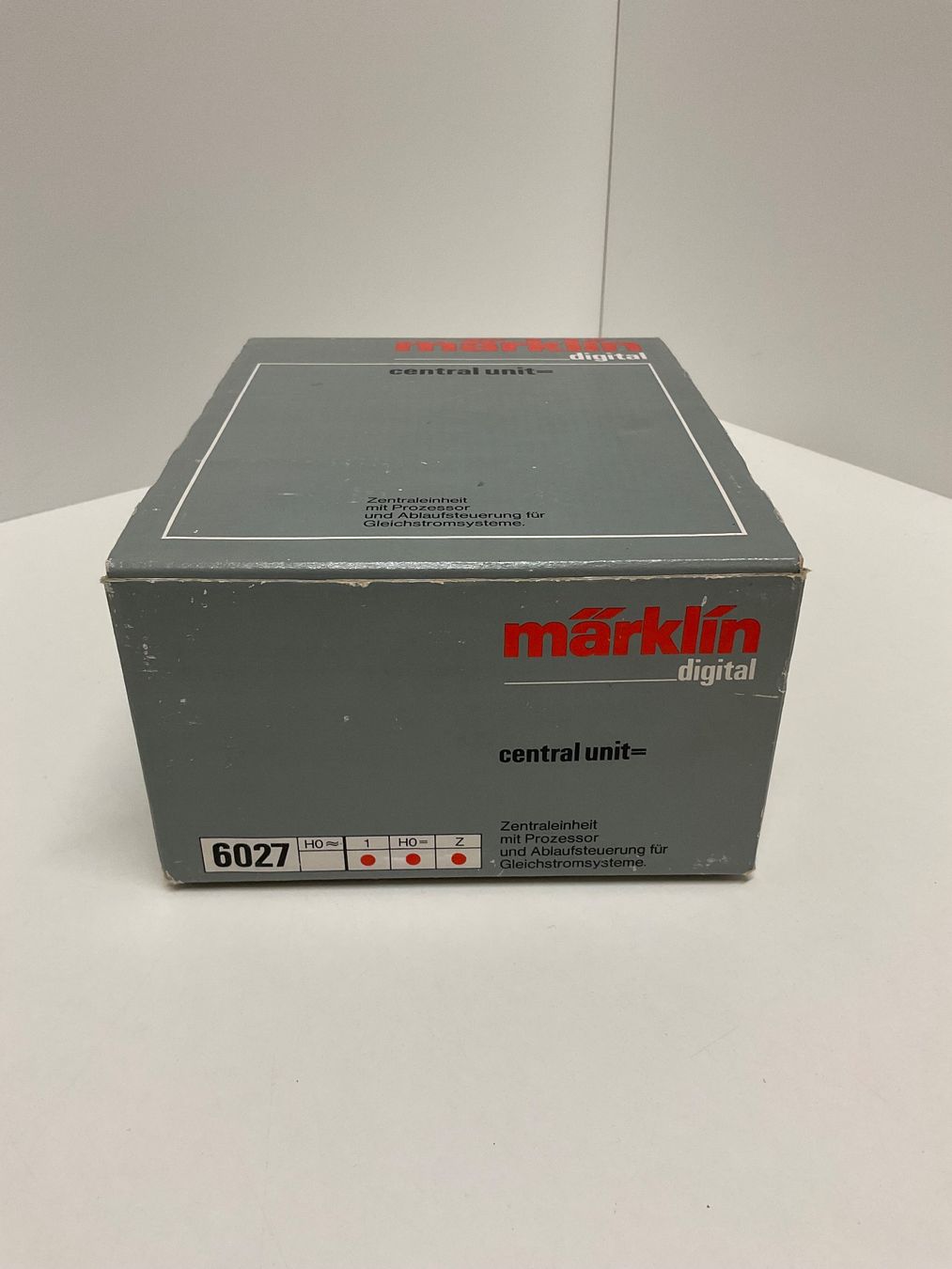 Märklin Modellini di ferrovie: Märklin Digital, 6027 Central unit, mit OVP, Bespielt – Usato da Chur venduto da Chur75 4