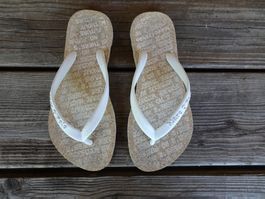 Weisse Flip-Flops Marc O'Polo Gr. 36 - 230546