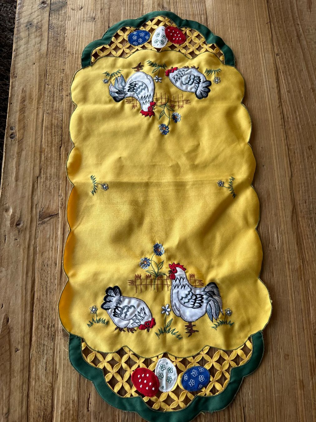 Sonstige Tischwäsche: Tischdecke Läufer 84 x 39 cm Ostern – Gebraucht aus Kirchdorf AG von coco123