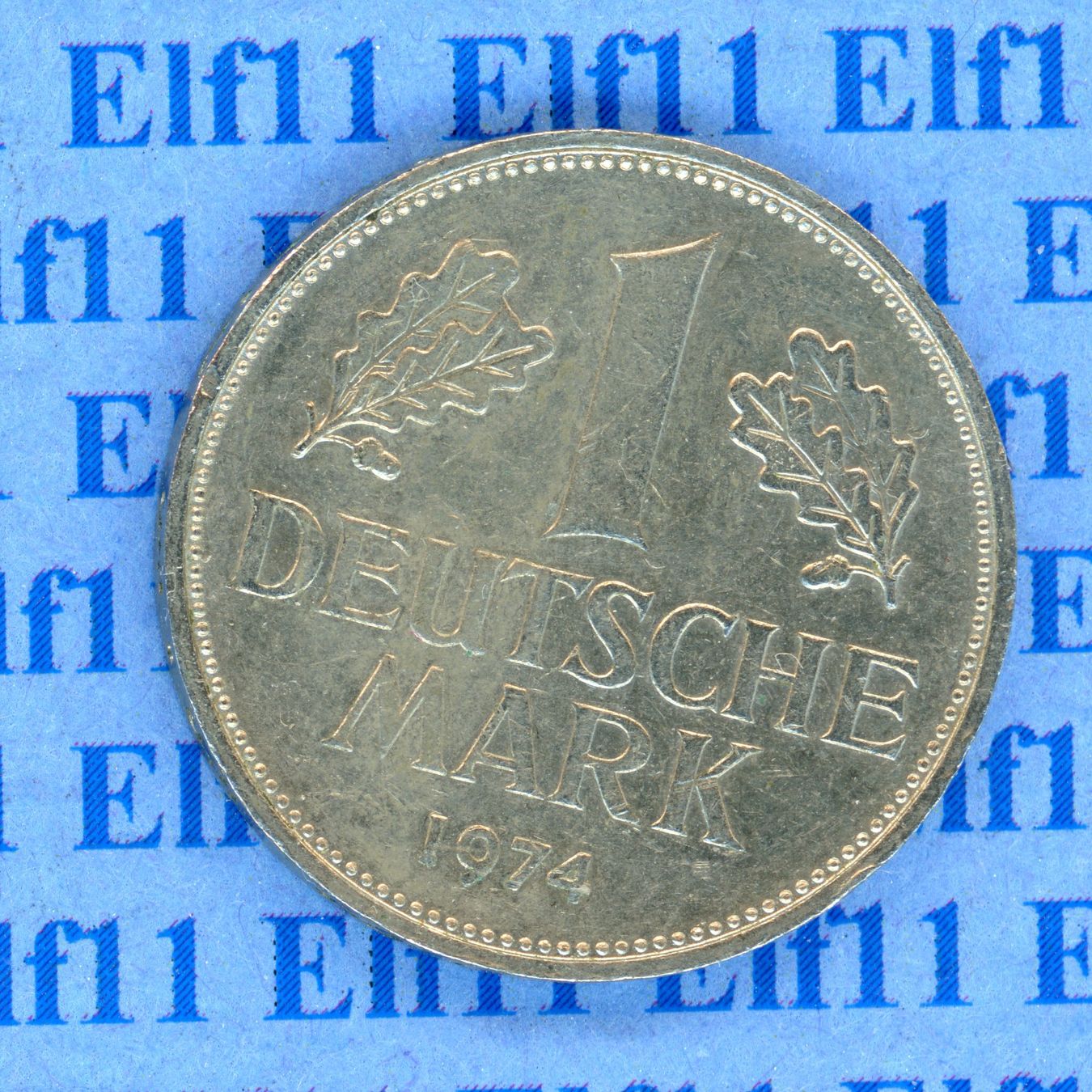 Tutti le monete: DEM___1.00 1974D -vz 1 Deutsche Mark – Usato da Widnau venduto da Elf11
