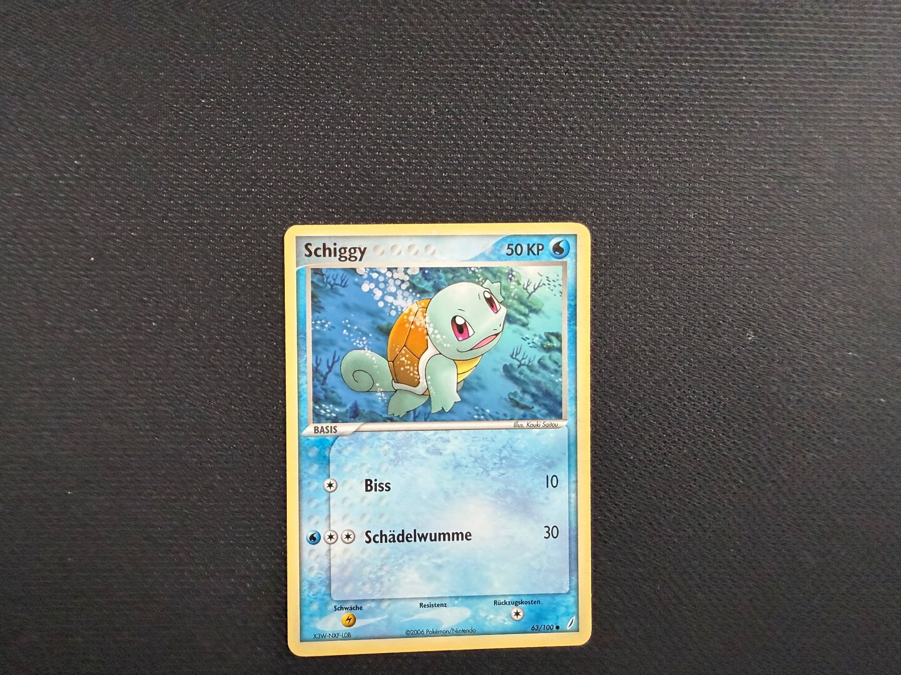 Pokémon Carte collezionabili: Schiggy 63/100 – Usato da Zürich venduto da mountainwizard00
