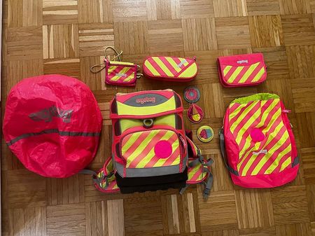 Kinder Schultasche Ergobag Cubo Set