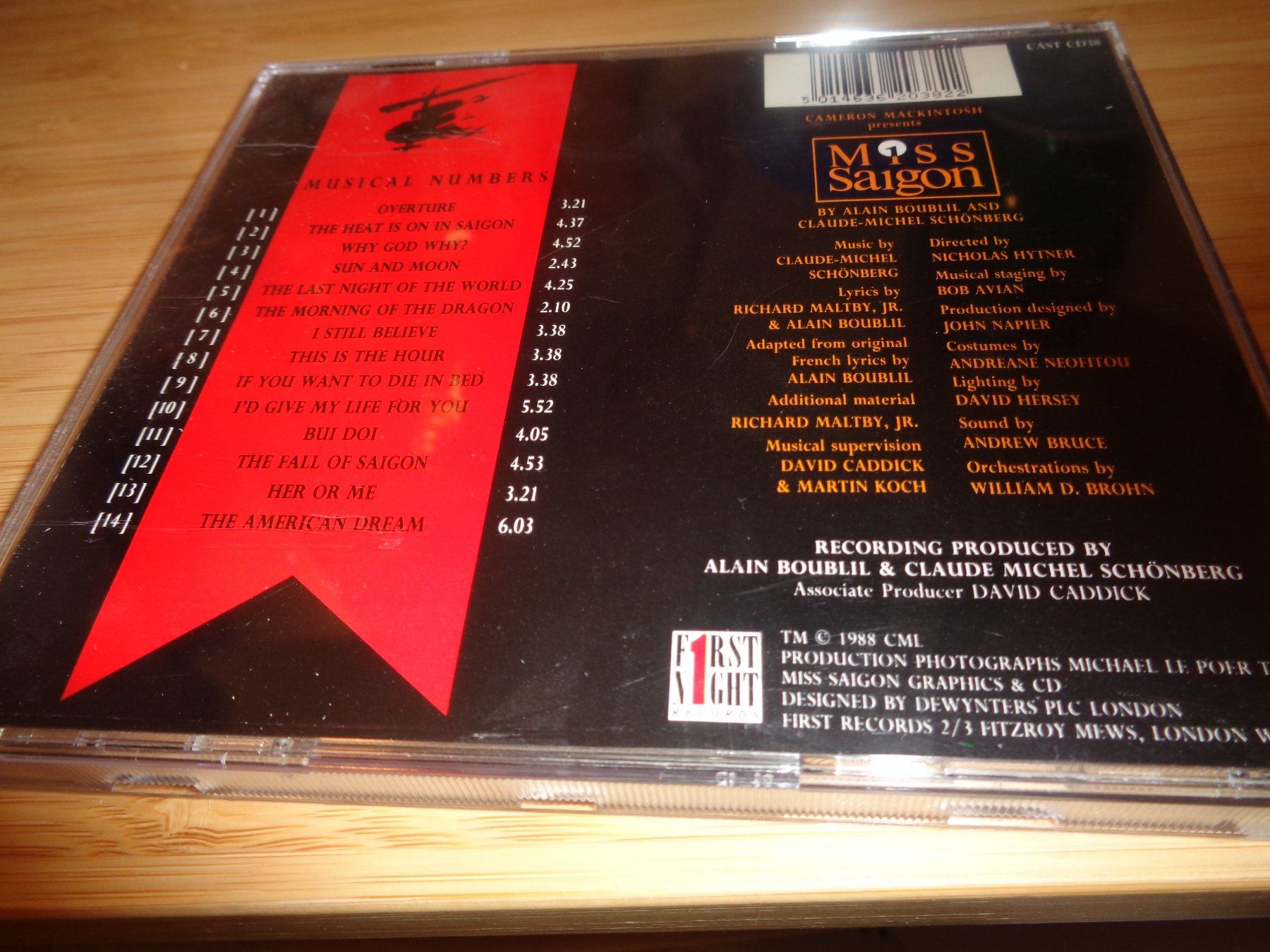 CDs: Highlights from Miss Saigon CD – Gebraucht aus Olten von Disc-Ausverkauf 1