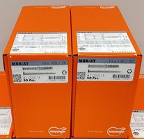 100Stk.Fassadendübel10x100/50 MBR-ST inkl.Schrauben TX Mungo