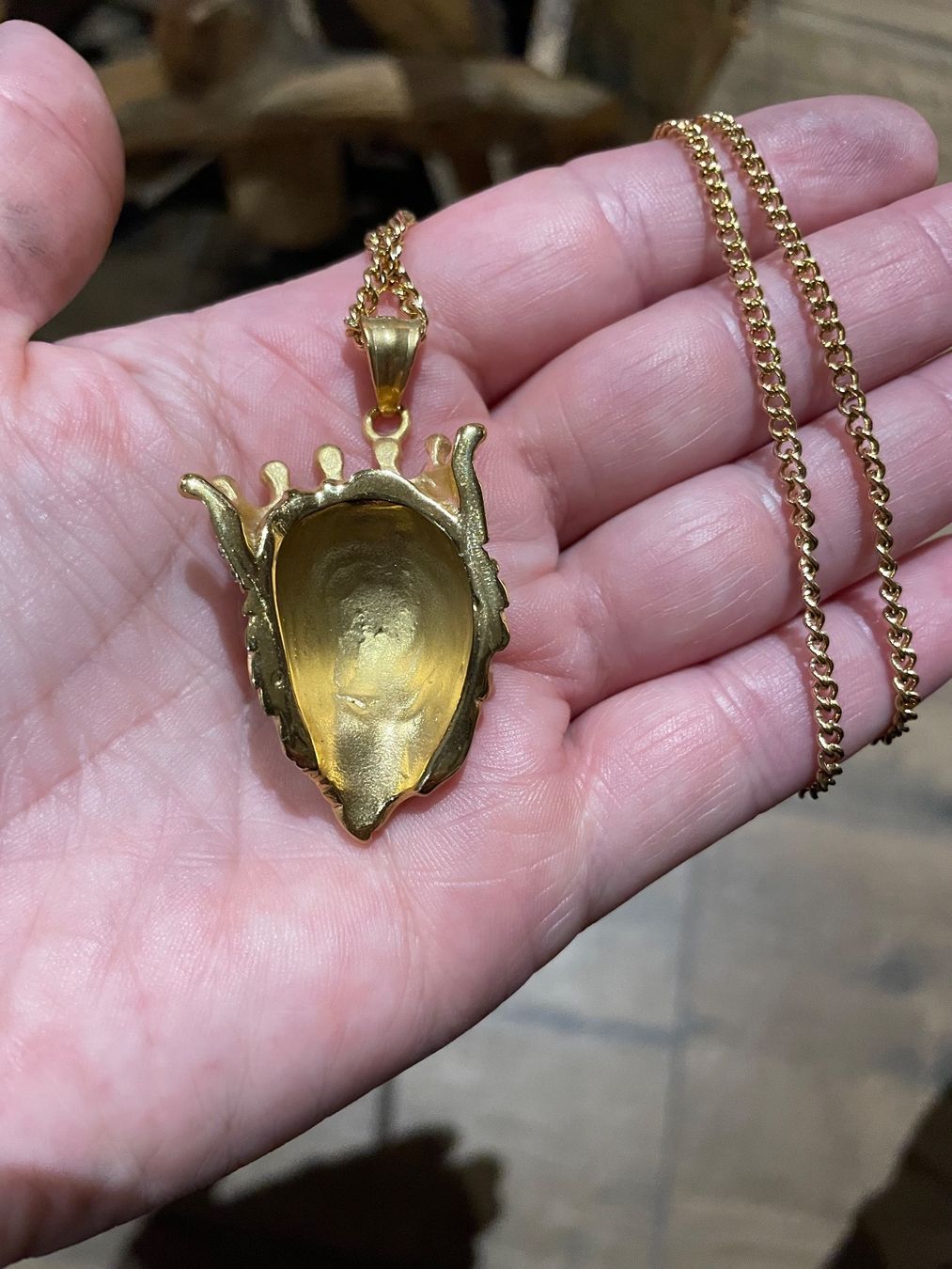 Catenine: Lion head necklace – Nuovo e nell'imballaggio originale da Aarburg venduto da StavFashion 2