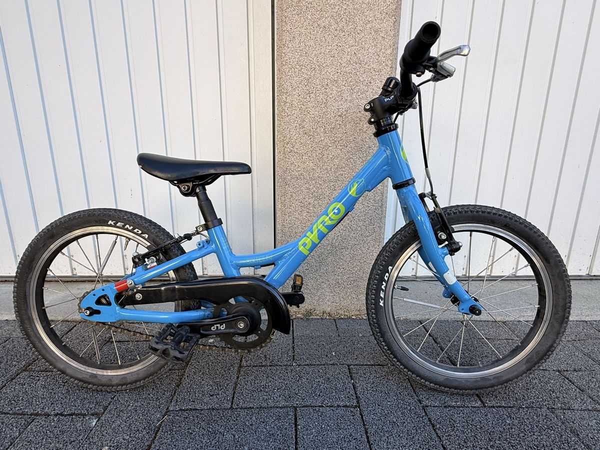 Pyro Biciclette: Kinderfahrrad Pyro 16 Zoll – Usato da Worben venduto da Andi_Gerpe