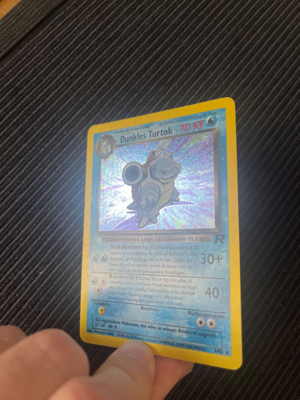 Pokémon Carte collezionabili: Pokemon Dunkles Turtok Holo Team Rocket – Usato da Wabern venduto da Collectfun 1