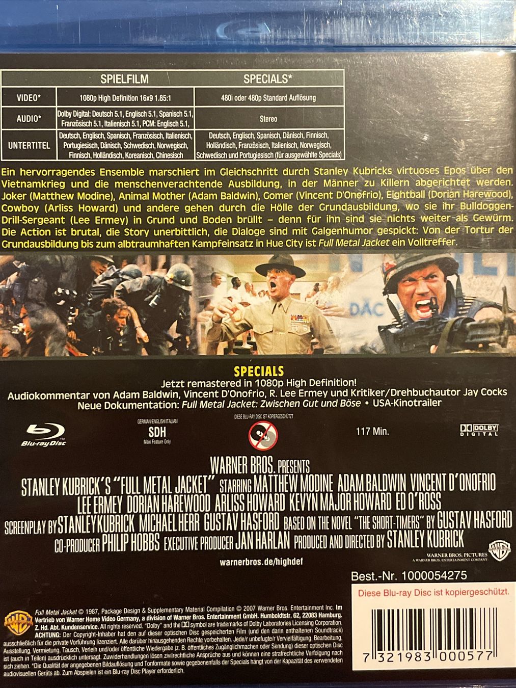 Tutti i DVDs: Full Metal Jacket  (1987) – Nuovo (secondo la descrizione) da Waldenburg venduto da Gonzo8 1