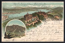 Vorläufer-Lithographie Uetliberg bei Z