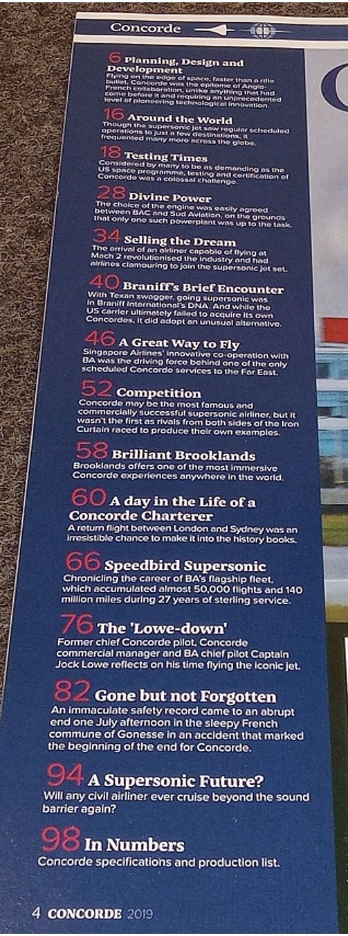 Zeitschriften & Magazine: CONCORDE - SUPERSONIC LEGEND - Key Publishing , UK – Gebraucht aus Hätzingen von memory-lane 2