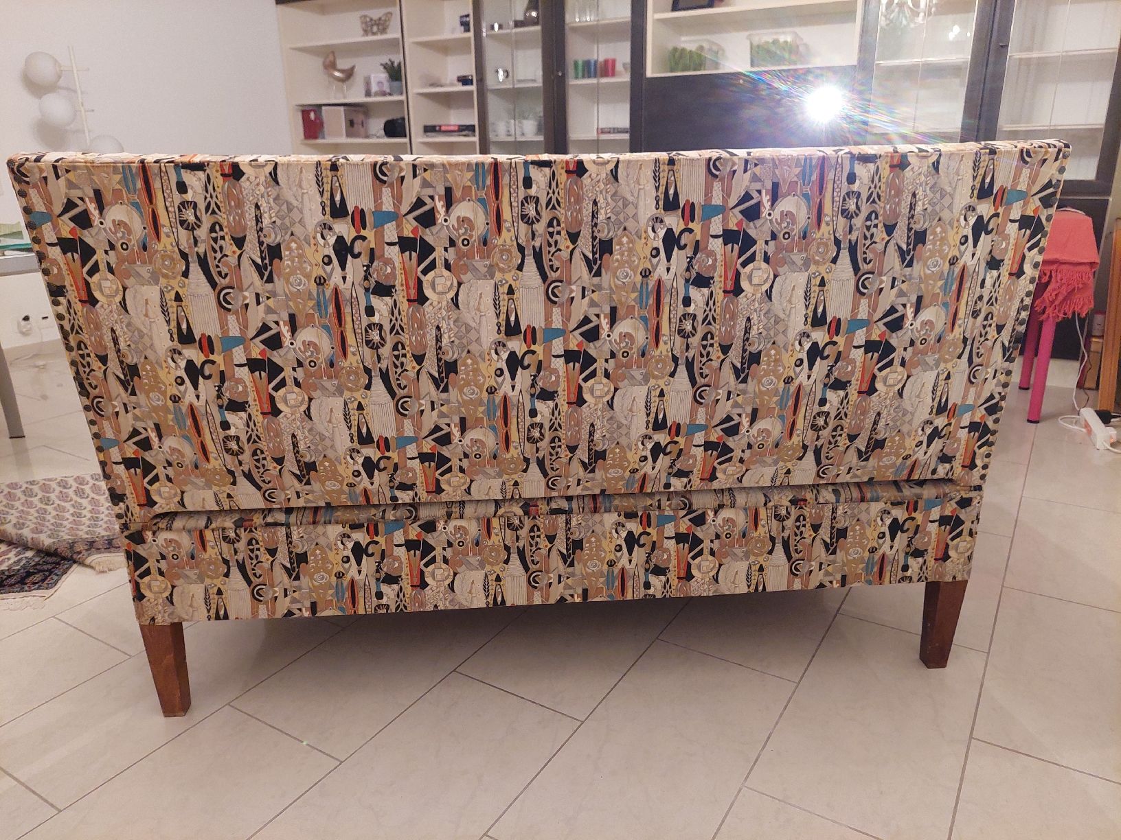 Divani: Retro 2er-Sofa & Sessel, massiv, Federkern – Usato da Brunnen venduto da Livianda 5