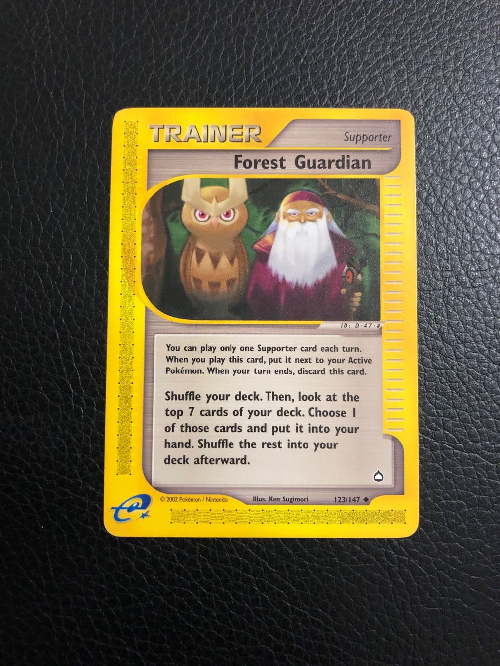 Pokémon Carte collezionabili: 2002 Aquapolis Forest Guardian 123/147 Ab 1 – Usato da Paradiso venduto da Pkmn10