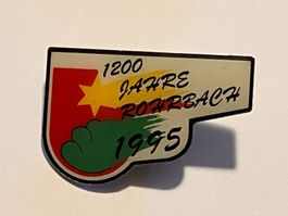 1 Pin  Rohrbach 1200 Jahre