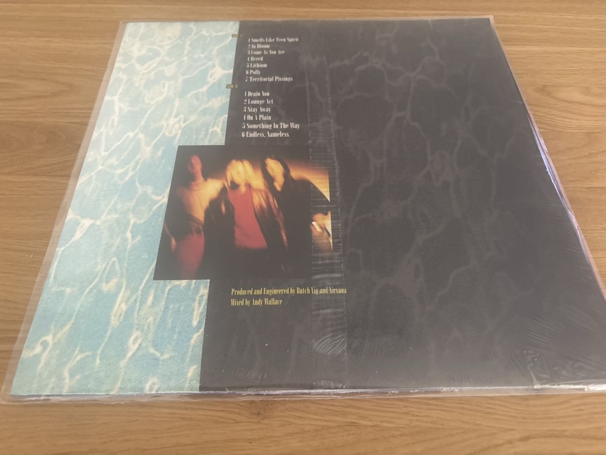 Schallplatten: Nirvana Nevermind vinyle bleu neuf sous scellé – Neu und originalverpackt aus Courchapoix von Jubo1 1