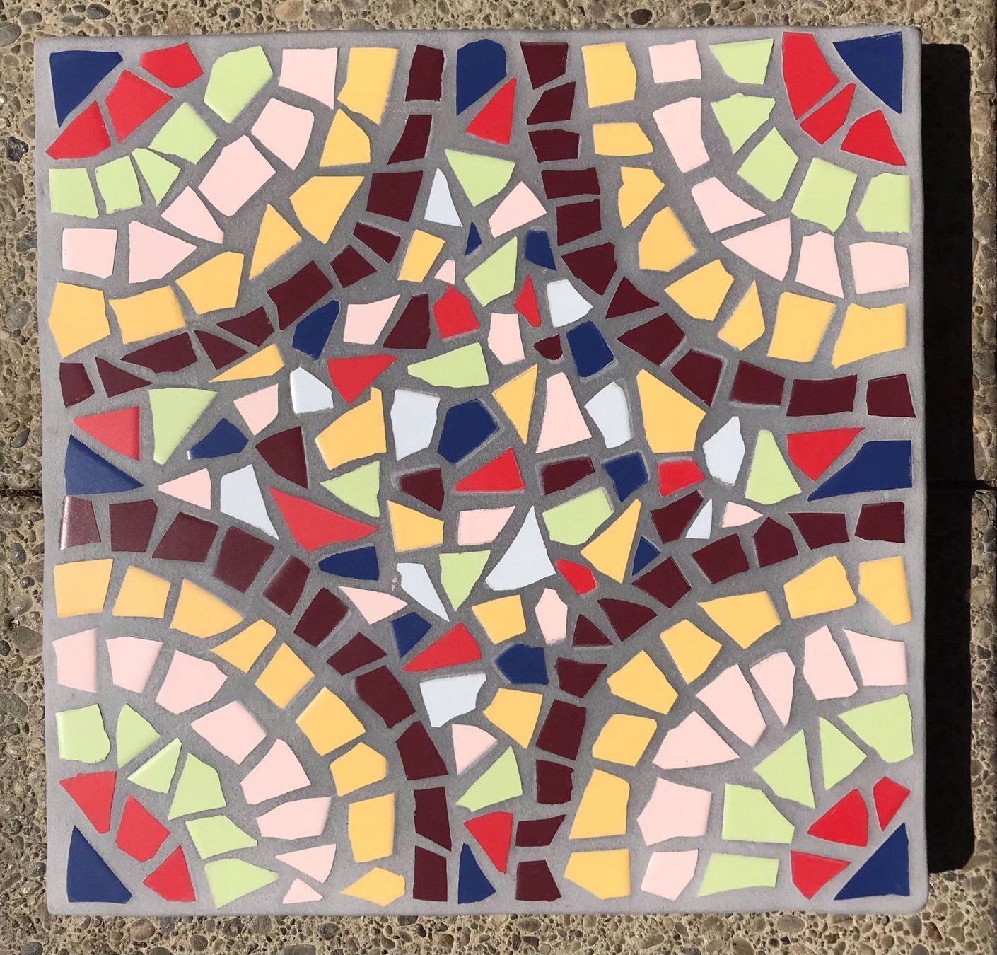 Bodenbeläge: Mosaik Gartenplatte NEU 40X40 – Neu (gemäss Beschreibung) aus Stetten AG von Knudel7